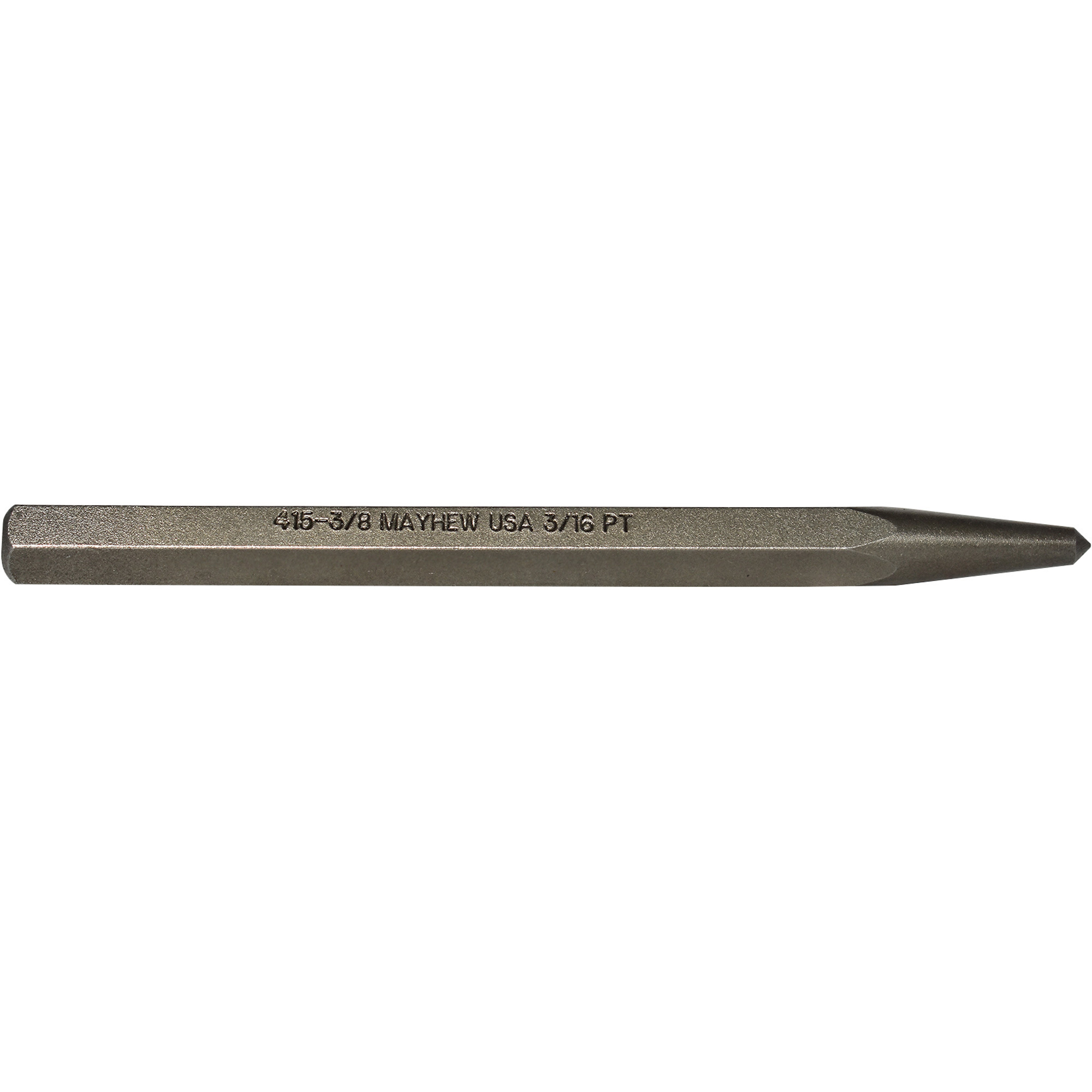 Mayhew Center Punch, 3/8in. x 5in., Model# 41602